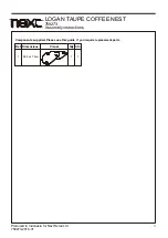 Предварительный просмотр 4 страницы Next LOGAN TAUPE 759273 Assembly Instructions Manual