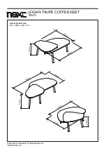 Предварительный просмотр 7 страницы Next LOGAN TAUPE 759273 Assembly Instructions Manual