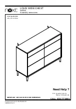 Next LOUIS 540040 Assembly Instructions Manual предпросмотр