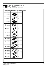 Preview for 4 page of Next LOUIS BEDSIDE Assembly Instructions Manual