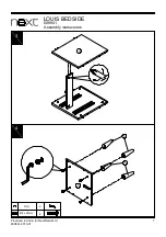 Preview for 8 page of Next LOUIS BEDSIDE Assembly Instructions Manual