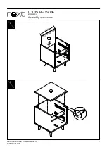 Preview for 10 page of Next LOUIS BEDSIDE Assembly Instructions Manual