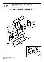 Предварительный просмотр 3 страницы Next M64218 Assembly Instructions Manual