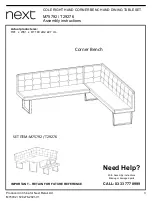 Предварительный просмотр 3 страницы Next M75792 Assembly Instructions Manual