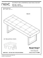 Предварительный просмотр 5 страницы Next M75792 Assembly Instructions Manual