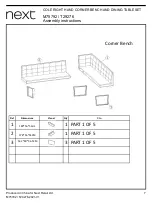 Предварительный просмотр 7 страницы Next M75792 Assembly Instructions Manual