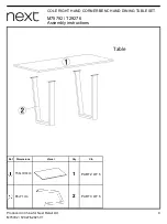 Предварительный просмотр 9 страницы Next M75792 Assembly Instructions Manual