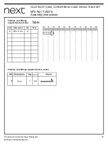 Предварительный просмотр 10 страницы Next M75792 Assembly Instructions Manual