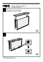 Предварительный просмотр 8 страницы Next M87170 Assembly Instructions Manual