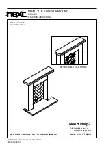 Предварительный просмотр 1 страницы Next M90423 Assembly Instructions Manual