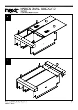 Предварительный просмотр 10 страницы Next MADSEN 362350 Assembly Instructions Manual