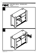 Предварительный просмотр 16 страницы Next MADSEN 362350 Assembly Instructions Manual