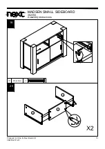 Предварительный просмотр 17 страницы Next MADSEN 362350 Assembly Instructions Manual