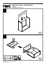 Предварительный просмотр 18 страницы Next MADSEN 362350 Assembly Instructions Manual