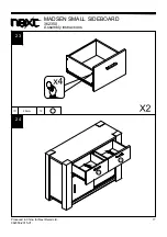 Предварительный просмотр 19 страницы Next MADSEN 362350 Assembly Instructions Manual