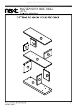 Предварительный просмотр 3 страницы Next MADSEN 459164 Assembly Instructions Manual