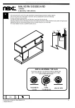 Предварительный просмотр 10 страницы Next MADSEN 459164 Assembly Instructions Manual