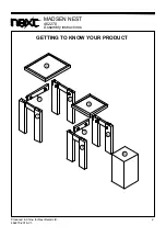 Предварительный просмотр 3 страницы Next MADSEN NEST 462270 Assembly Instructions Manual