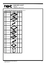 Предварительный просмотр 4 страницы Next MADSEN NEST 462270 Assembly Instructions Manual