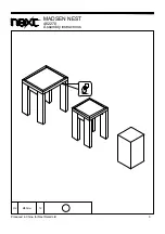 Предварительный просмотр 10 страницы Next MADSEN NEST 462270 Assembly Instructions Manual