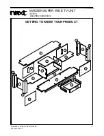 Предварительный просмотр 3 страницы Next MADSEN SUPER WIDE TV UNIT Assembly Instructions Manual