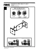 Предварительный просмотр 6 страницы Next MADSEN SUPER WIDE TV UNIT Assembly Instructions Manual