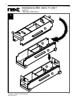 Предварительный просмотр 10 страницы Next MADSEN SUPER WIDE TV UNIT Assembly Instructions Manual