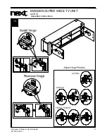 Предварительный просмотр 14 страницы Next MADSEN SUPER WIDE TV UNIT Assembly Instructions Manual