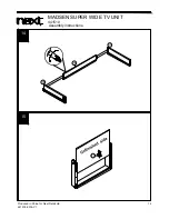 Предварительный просмотр 15 страницы Next MADSEN SUPER WIDE TV UNIT Assembly Instructions Manual