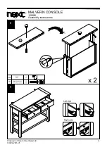 Preview for 10 page of Next MALVERN 120816 Assembly Instructions Manual