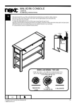 Preview for 11 page of Next MALVERN 120816 Assembly Instructions Manual