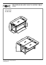 Preview for 13 page of Next MALVERN 125294 Assembly Instructions Manual