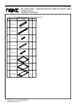 Preview for 4 page of Next MALVERN 154730 Assembly Instructions Manual