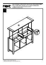 Предварительный просмотр 12 страницы Next MALVERN 158509 Assembly Instructions Manual