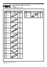 Preview for 4 page of Next MALVERN 182349 Assembly Instruction Manual