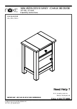 Next MALVERN 197100 Assembly Instructions Manual предпросмотр