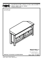 Preview for 1 page of Next MALVERN 208376 Assembly Instructions Manual