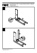 Предварительный просмотр 7 страницы Next MALVERN 246469 Assembly Instructions Manual