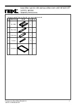 Preview for 4 page of Next MALVERN 247874 Assembly Instructions Manual