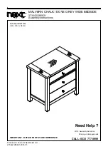 Preview for 1 page of Next MALVERN 273442 Assembly Instructions Manual