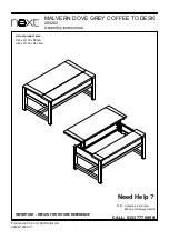 Preview for 1 page of Next MALVERN 284262 Assembly Instructions Manual