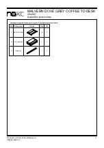 Preview for 4 page of Next MALVERN 284262 Assembly Instructions Manual