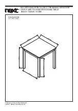 Preview for 10 page of Next MALVERN 294033 Assembly Instructions Manual