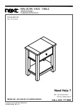 Next MALVERN 350961 Assembly Instructions Manual предпросмотр