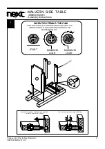 Предварительный просмотр 6 страницы Next MALVERN 350961 Assembly Instructions Manual