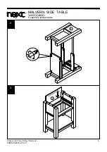 Предварительный просмотр 7 страницы Next MALVERN 350961 Assembly Instructions Manual