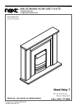 Предварительный просмотр 1 страницы Next MALVERN 463102 Assembly Instructions Manual