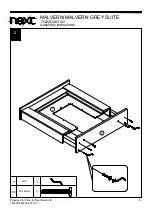 Предварительный просмотр 7 страницы Next MALVERN 463102 Assembly Instructions Manual