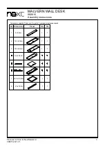 Preview for 4 page of Next MALVERN 960615 Assembly Instructions Manual