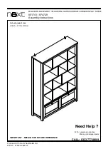 Preview for 1 page of Next MALVERN 974729 Assembly Instructions Manual